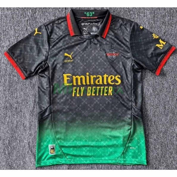 Camiseta AC Milan Cuarta Equipación 2024/2025 Negro