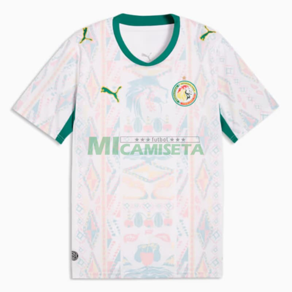 Camiseta Senegal Primera Equipación Mundial 2026 Blanco