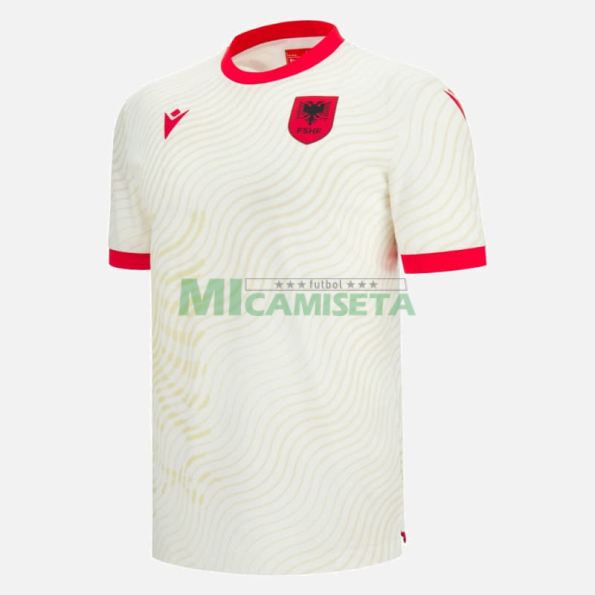 Camiseta Albania Segunda Equipación Mundial 2026 Blanco