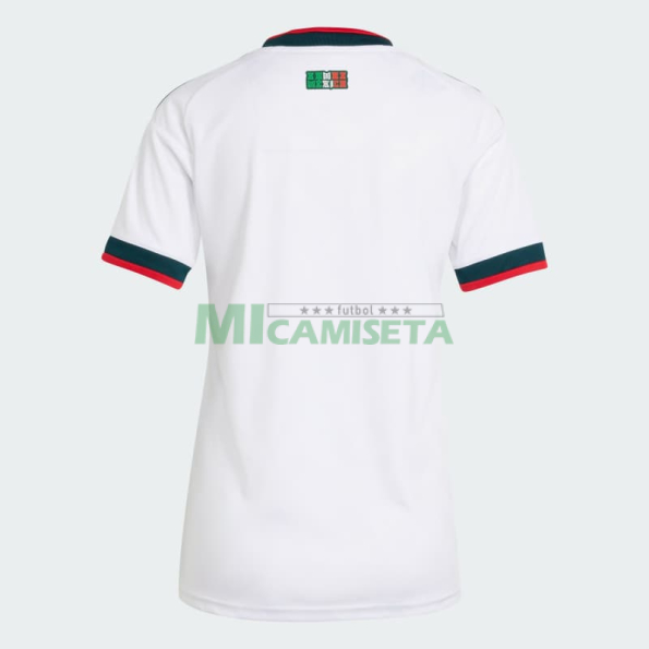 Camiseta México Segunda Equipación Mundial 2026 Blanco Mujer