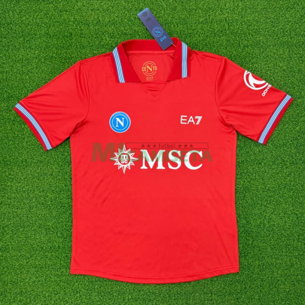 Camiseta Napoli Tercera Equipación 2026/2027 Rojo