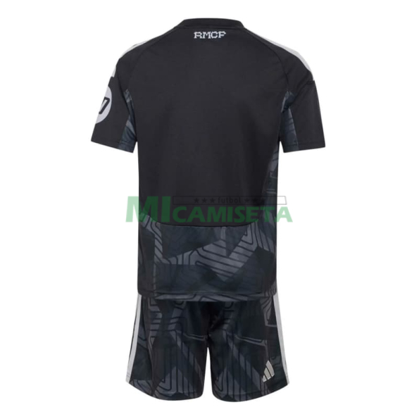 Camiseta de Portero Real Madrid Primera Equipación 2026/2027 Negro Niño Kit