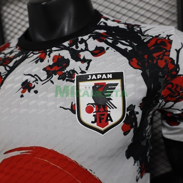 Camiseta Japón 2025 Dragon Ball Blanco/Rojo (EDICIÓN JUGADOR)