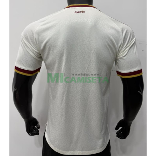 Camiseta España Segunda Equipación Mundial 2026 Blanco/Rojo (EDICIÓN JUGADOR) 2 Estrellas con FIFA2026