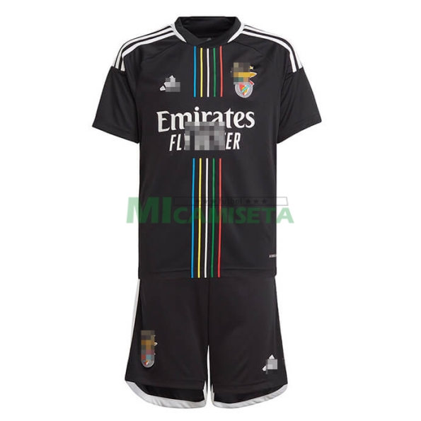 Camiseta Real Madrid Segunda Equipación 2023/2024 Niño Kit 