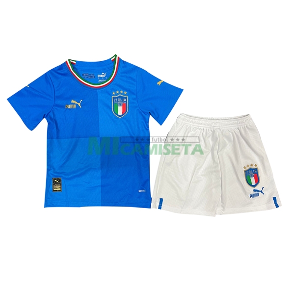 Camiseta Italia rimera Equipación 2022 Niño Kit