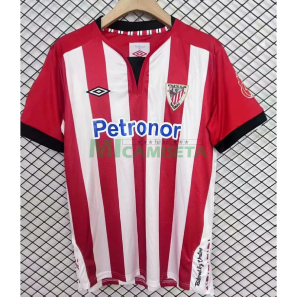 Camiseta Athletic de Bilbao Primera Equipación Retro 2011/12 Rojo/Blanco