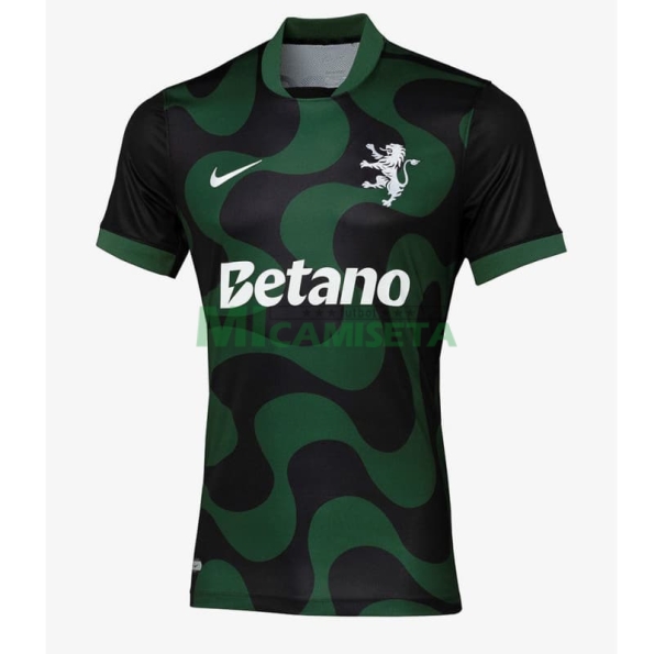 Camiseta Lisboa Tercera Equipación 2025/2026 Negro/Verde