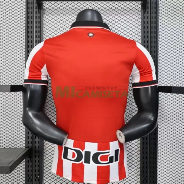 Camiseta Athletic de Bilbao Primera Equipación 2025/2026 Rojo/Blanco (EDICIÓN JUGADOR)
