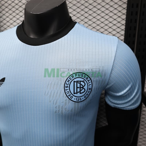 Camiseta de Portero Alemania 125 Aniversario Edición 2025 Azul (EDICIÓN JUGADOR)