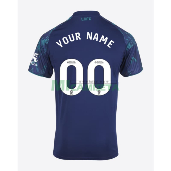 Camiseta Leicester City Segunda Equipación 2025/2026 Azul/Azul Marino