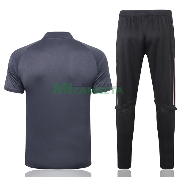Polo Alemania 2020 Gris Oscuro