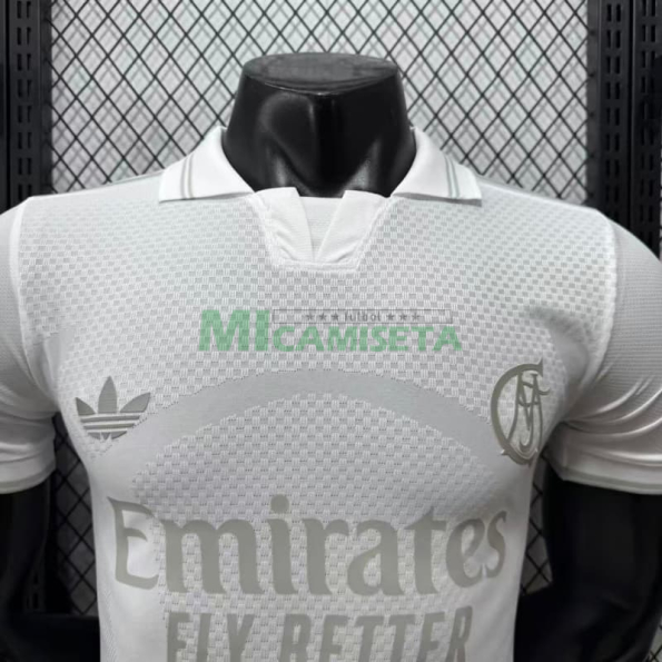 Camiseta Real Madrid 125 Aniversario Edición 2026/2027 Blanco (EDICIÓN JUGADOR)
