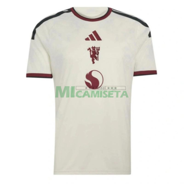 Camiseta Manchester United Tercera Equipación 2026/2027 Blanco