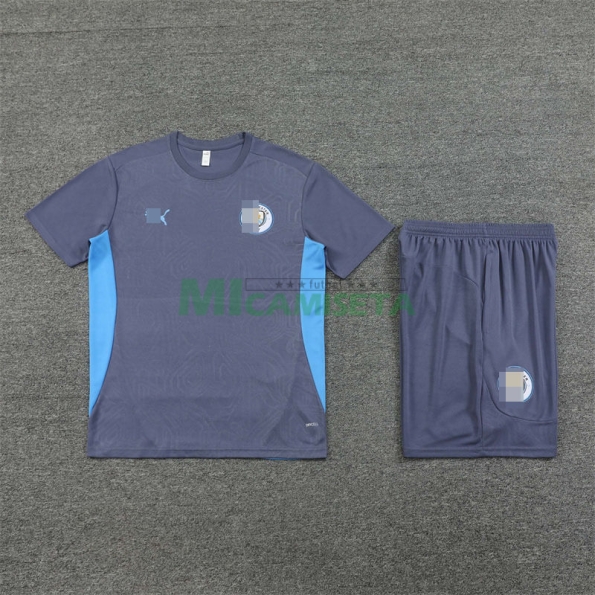 Camiseta de Entrenamiento Manchester City 2024/2025 Kit Gris Oscuro