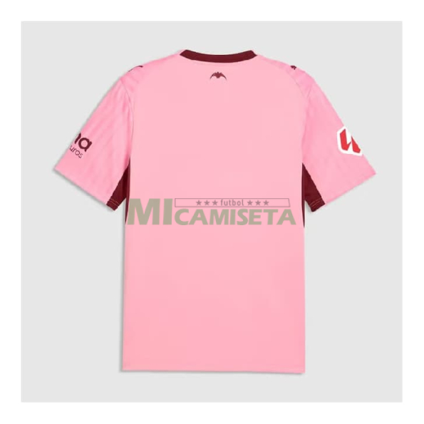 Camiseta Valencia Tercera Equipación 2026/2027 Rosa con Parche La Liga