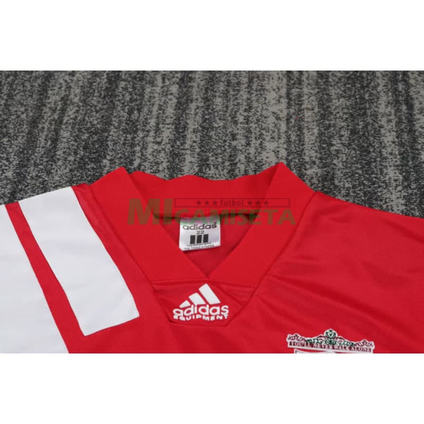 Camiseta Liverpool Primera Equipación Retro 1992/1993 Rojo Niño Kit