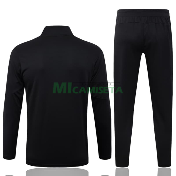 Sudadera De Entrenamiento Manchester City 2025/2026 Kit Negro/Blanco