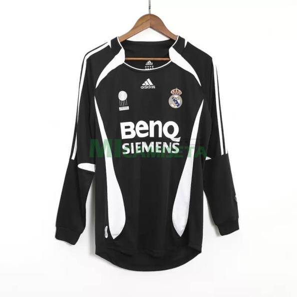 Camiseta SERGIO RAMOS 4 Real Madrid Segunda Equipación Retro 2006/07 ML