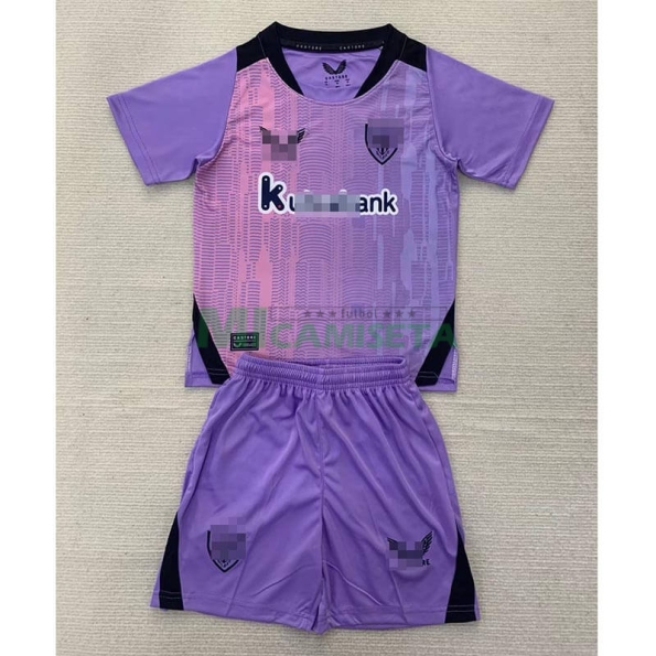 Camiseta Athletic de Bilbao Tercera Equipación 2024/2025 Niño Kit