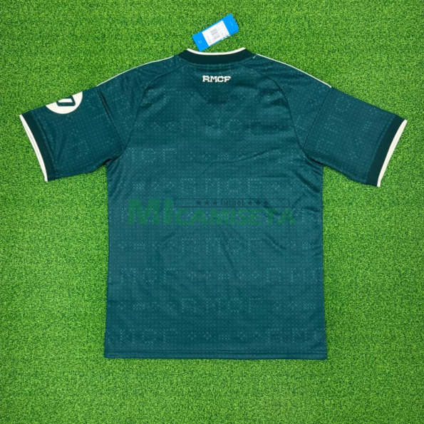 Camiseta Real Madrid Segunda Equipación 2026/2027 Verde Oscuro con Parche HP