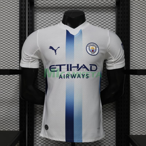 Camiseta Manchester City Tercera Equipación 2026/2027 Blanco/Azul (EDICIÓN JUGADOR)