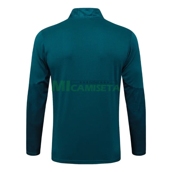 Sudadera De Entrenamiento AC Milan 2025/2026 Verde Oscuro con Estampado