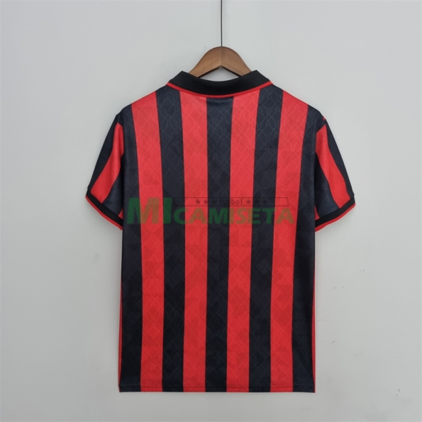 Camiseta AC Milan Primera Equipación Retro 1995/96