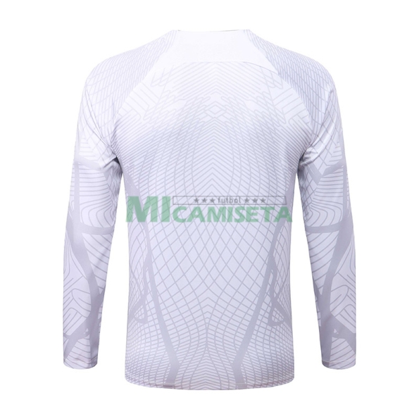 Sudadera De Entrenamiento Francia 2022 Blanco/Gris