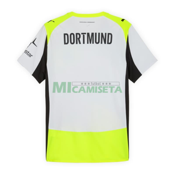 Camiseta Borussia Dortmund Segunda Equipación 2025/2026 Amarillo/Negro/Gris