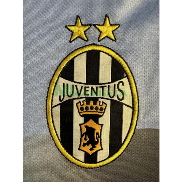Camiseta Juventus Primera Equipación Retro 2002/03 Blanco/Negro