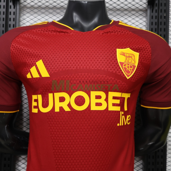 Camiseta AS Roma Primera Equipación 2026/2027 Rojo (EDICIÓN JUGADOR)