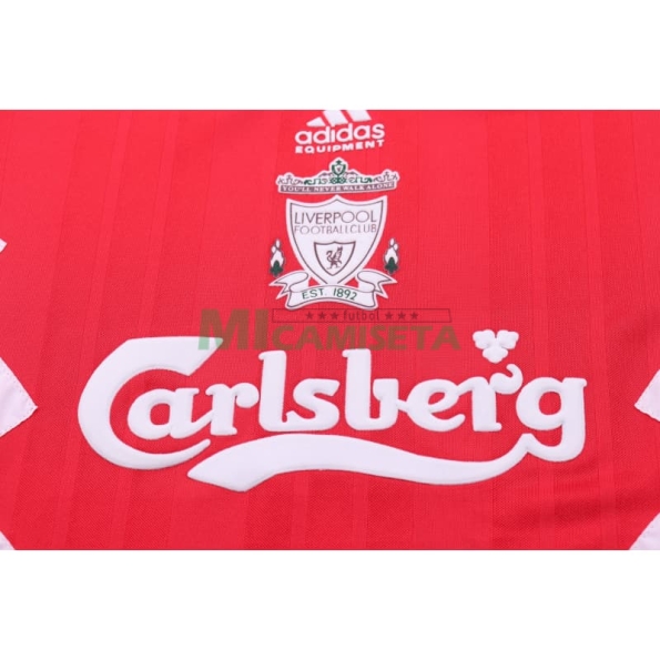 Camiseta Liverpool Primera Equipación Retro 1993/95 Rojo Niño Kit
