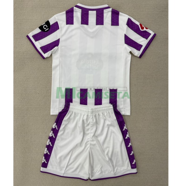 Camiseta Real Valladolid  Primera Equipación 2025/2026 Morado/Blanco con Parche La Liga