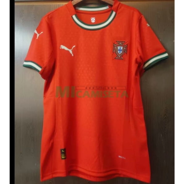 Camiseta Portugal Primera Equipación 2026 Rojo Mujer