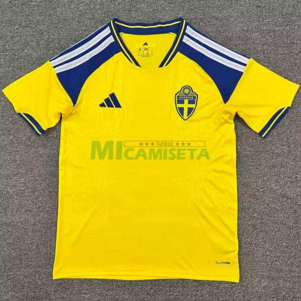 Camiseta Suecia Primera Equipación Mundial 2026 Amarillo