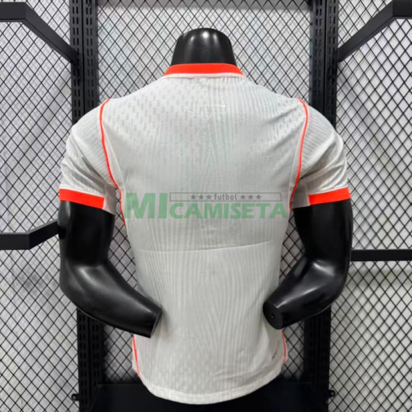Camiseta Holanda Segunda Equipación Mundial 2026 Blanco (EDICIÓN JUGADOR)