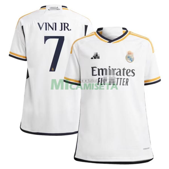 Camiseta de manga larga 1ª Real Madrid 2023/2024 Niño