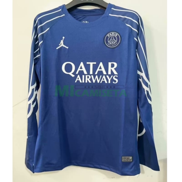 Camiseta PSG Cuarta Equipación 2024/2025 ML Azul