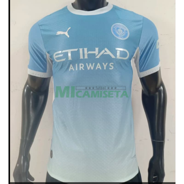 Camiseta Manchester City Primera Equipación 2026/2027 Azul/Blanco (EDICIÓN JUGADOR)