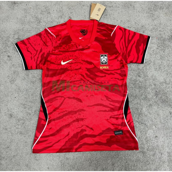 Camiseta Corea del Sur Primera Equipación Mundial 2026 Rojo Mujer