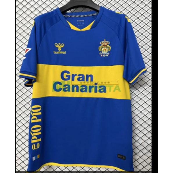 Camiseta Las Palmas Segunda Equipación 2026/2027 Azul con Parche La Liga