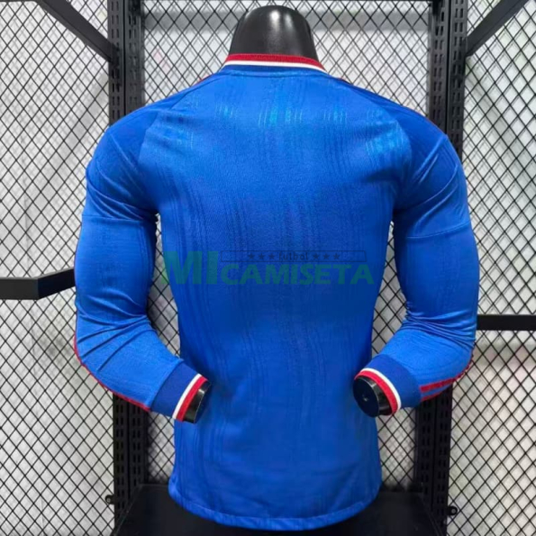 Camiseta Manchester United Segunda Equipación 2026/2027 ML Azul (EDICIÓN JUGADOR)