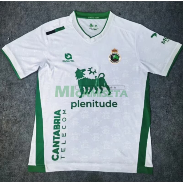 Camiseta Racing de Santander Primera Equipación 2025/2026 Blanco/Verde