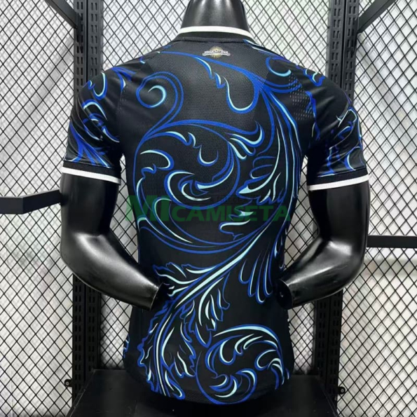 Camiseta Argentina Segunda Equipación Mundial 2026 Negro/Azul (EDICIÓN JUGADOR)