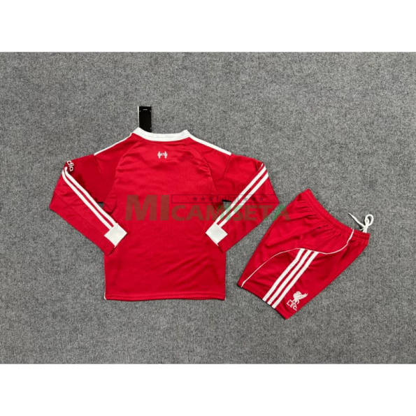 Camiseta Liverpool Primera Equipación 2025/2026 ML Rojo Niño Kit