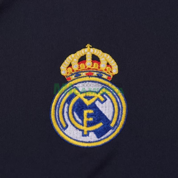 Camiseta Real Madrid Segunda Equipación Retro 2004/05 Negro Niño Kit