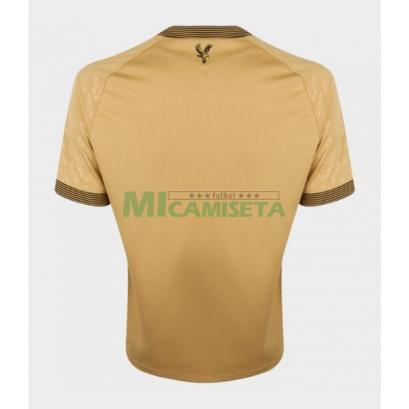 Camiseta Crystal Palace FC Tercera Equipación 2025/2026 Oro