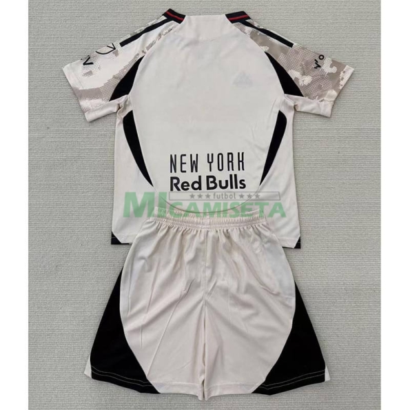 Camiseta New York Red Bulls Segunda Equipación 2025/2026 Niño Kit