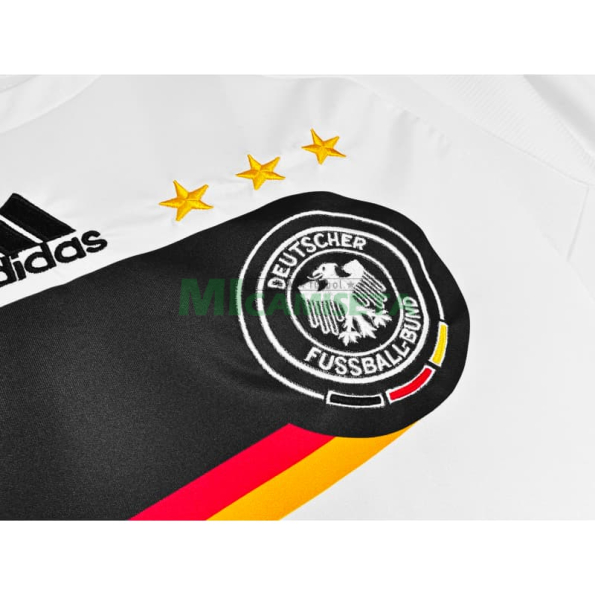 Camiseta Alemania Primera Equipación Retro 2008 Blanco